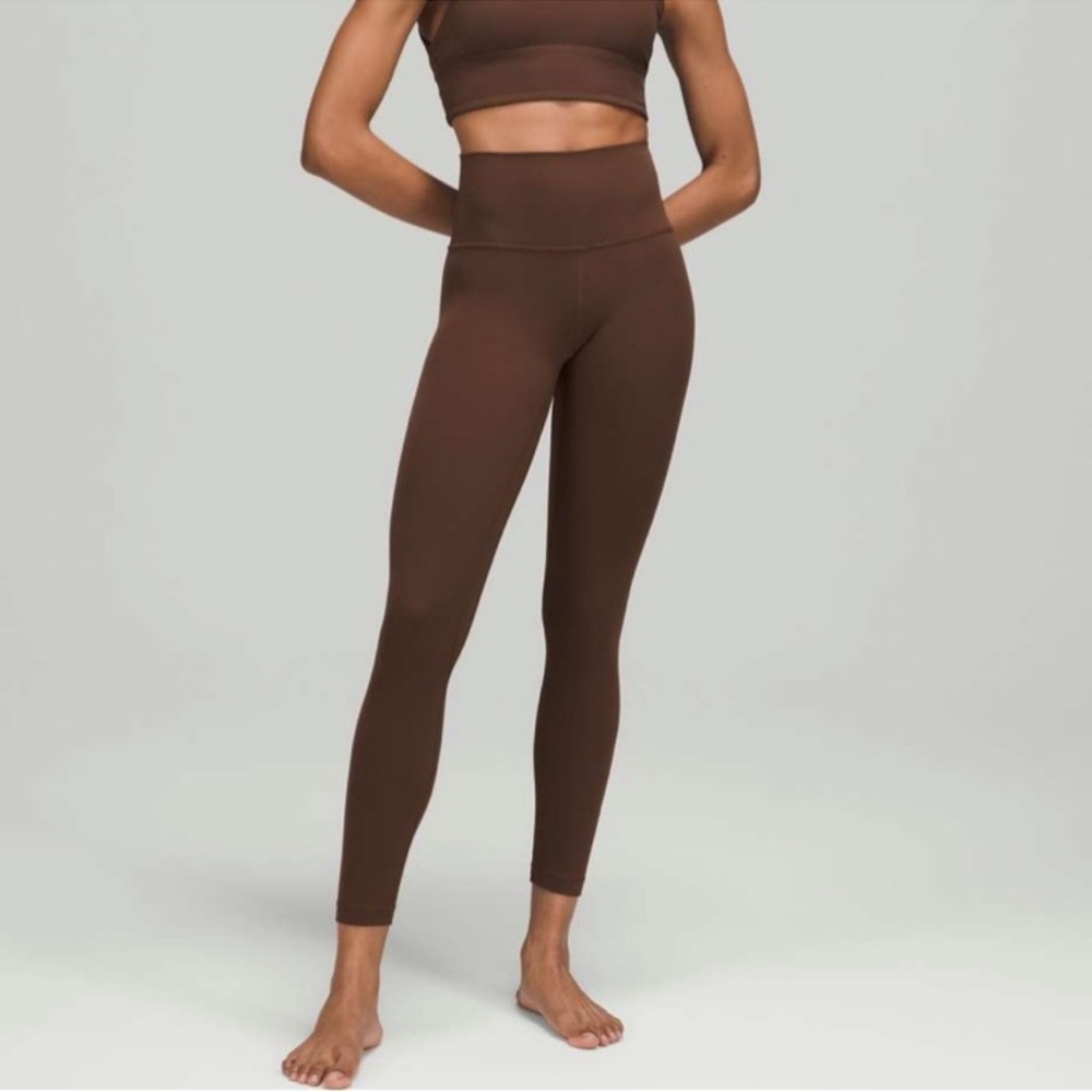 Lululemon Align High Rise Legging Pants 25” Java Brown